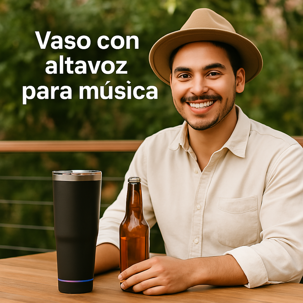 Vaso Bluetooth Térmico