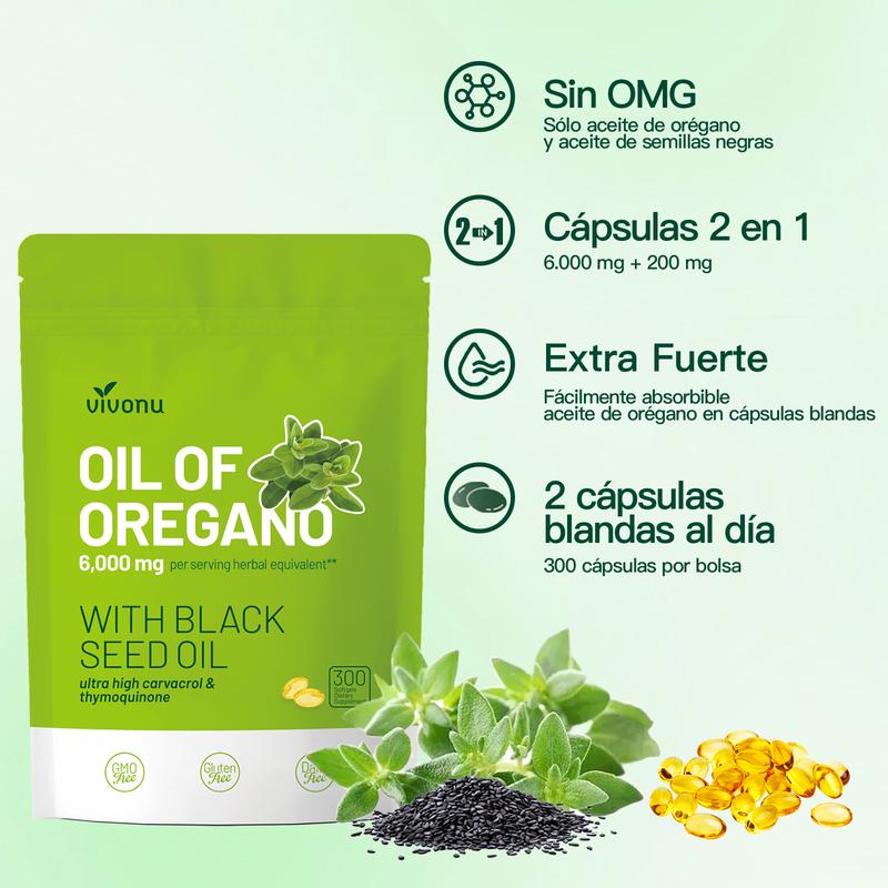 Cápsulas de Aceite de Orégano