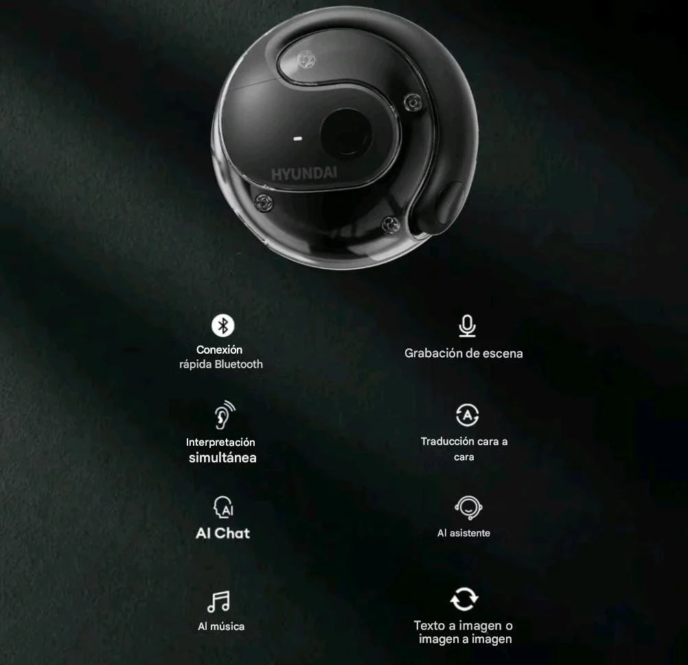 Auriculares Óseos Bluetooth