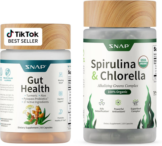 Pack Brillo Intestinal  - Gut Health + Spirulina & Chlorella