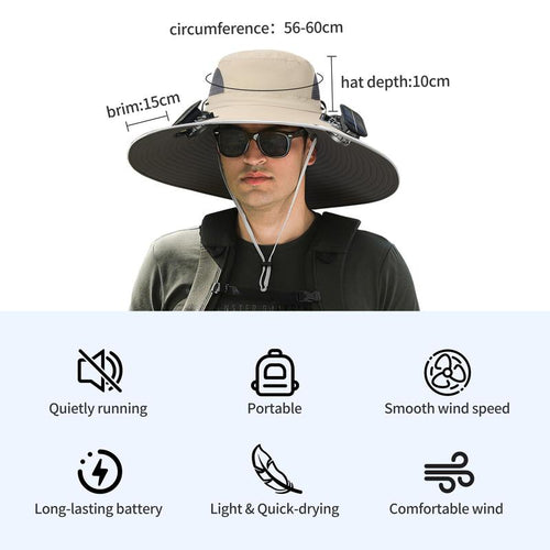 Sombrero Refrigerante Solar