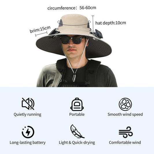 Sombrero Refrigerante Solar